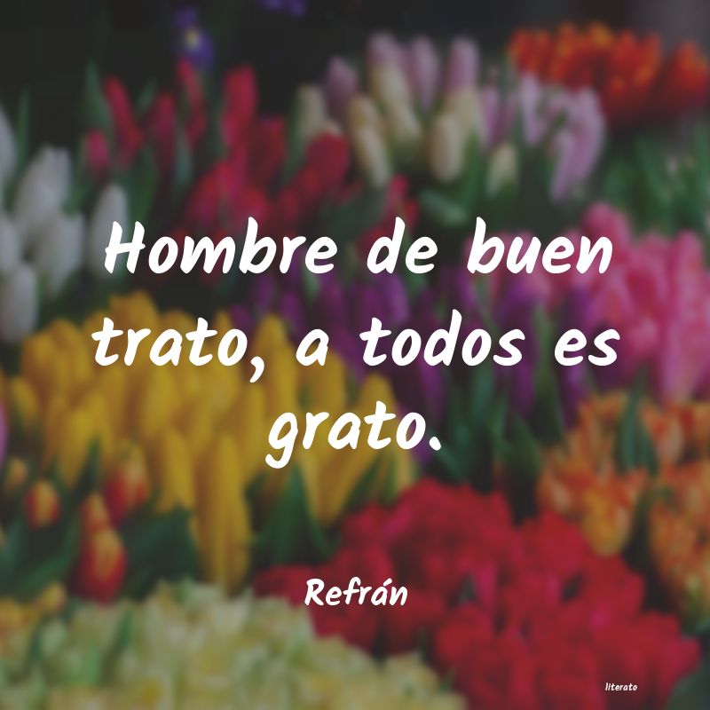 Frases del buen trato - Literato