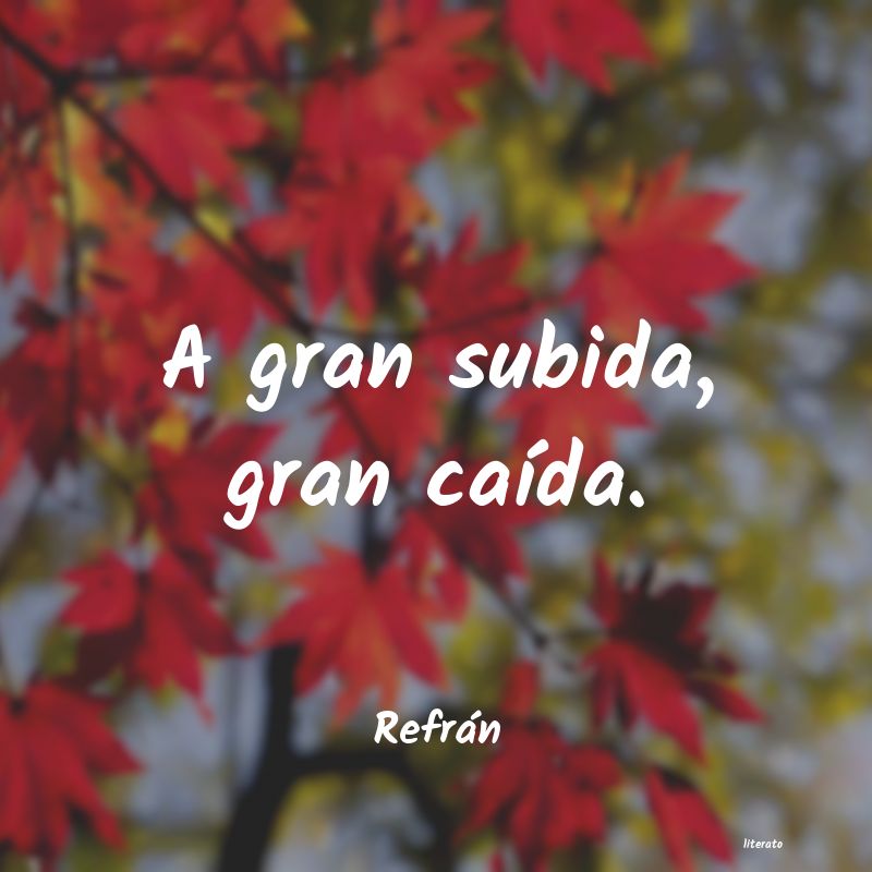 frases de Refrán