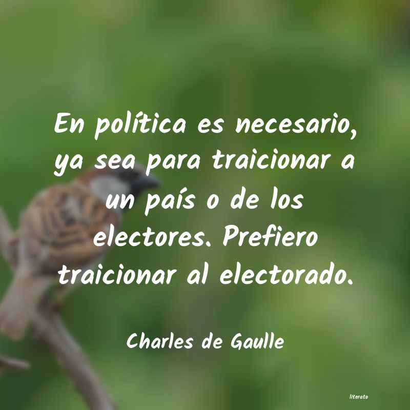 Frases de Charles de Gaulle