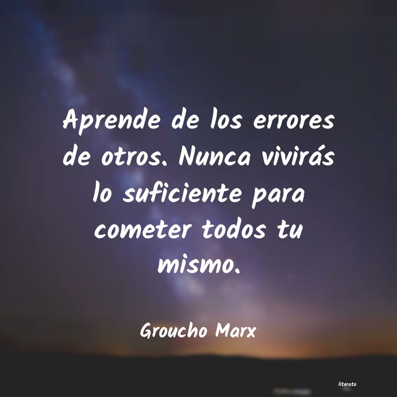 Frases de Groucho Marx