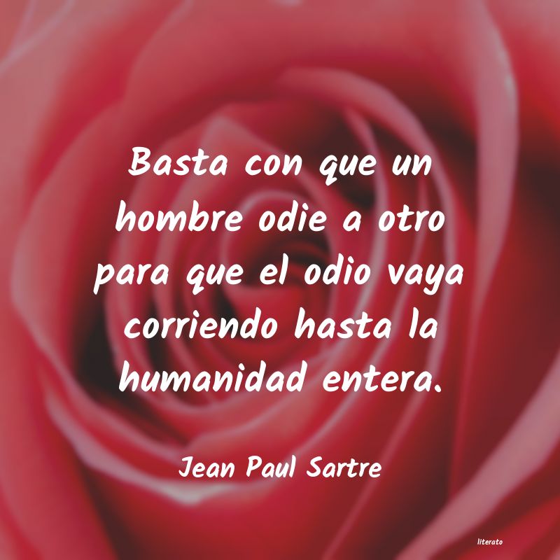 Frases de Jean Paul Sartre