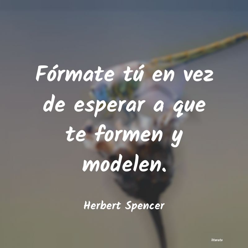 Frases de Herbert Spencer