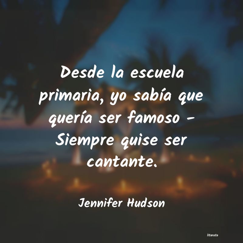 Frases de Jennifer Hudson