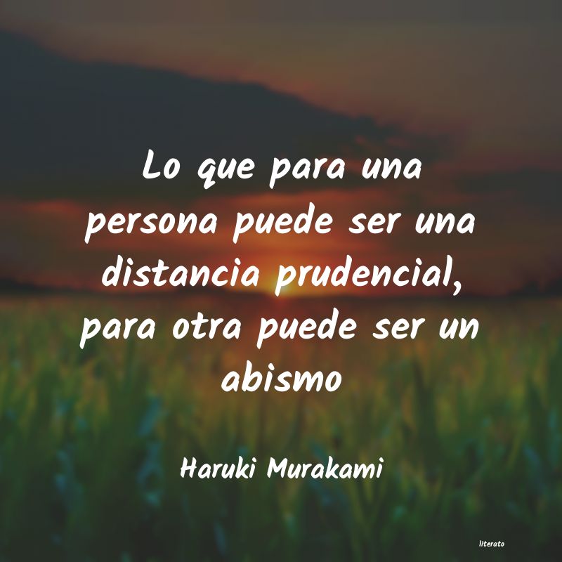 Frases de Haruki Murakami