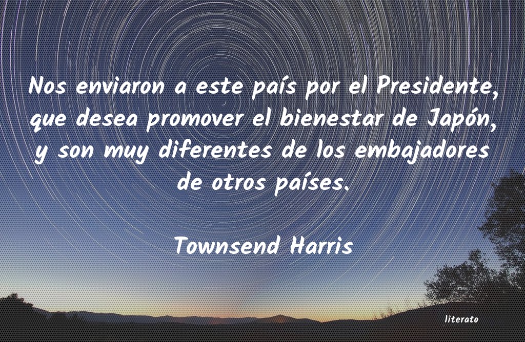 Frases de Townsend Harris