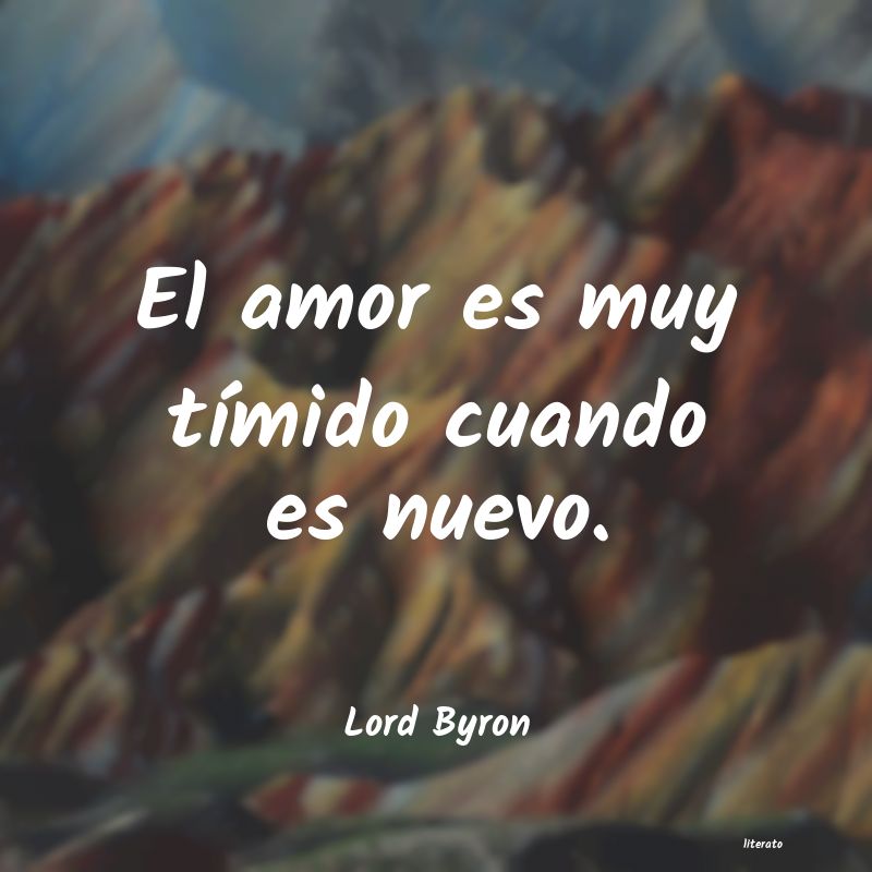 Frases de Lord Byron