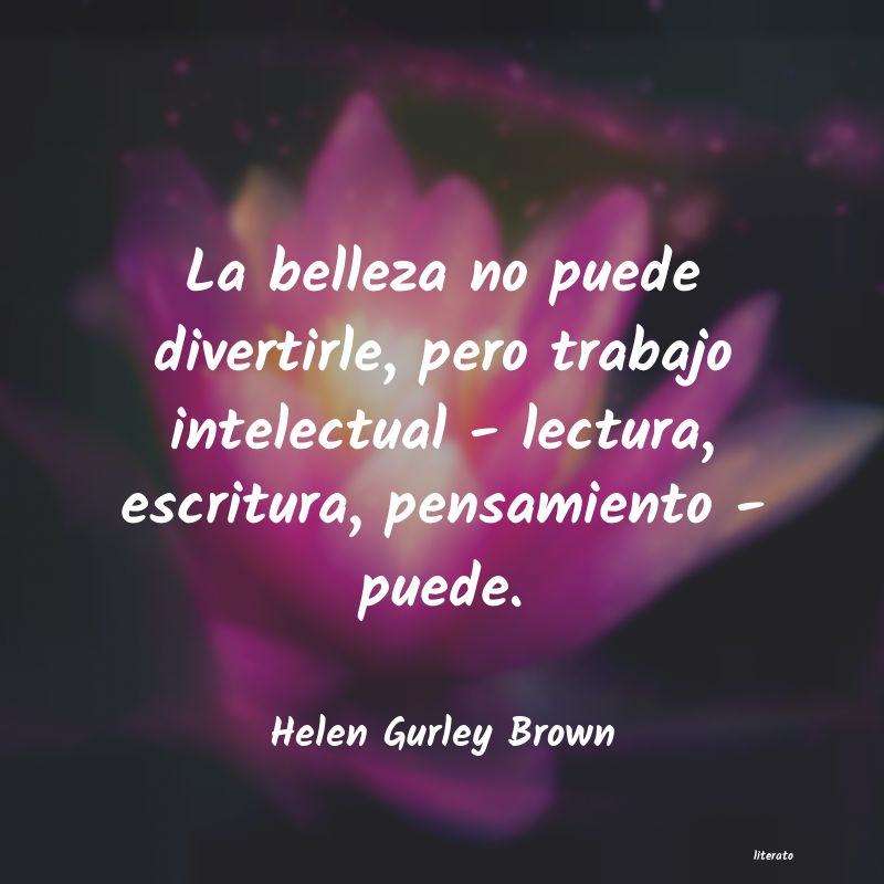 Frases de Helen Gurley Brown