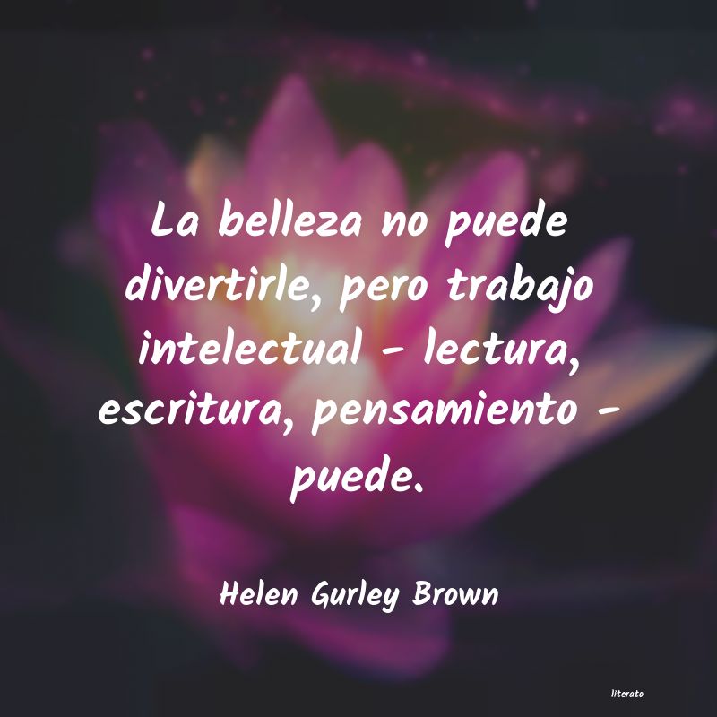 frases de Helen Gurley Brown