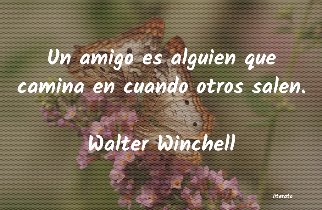 frases de Walter Winchell