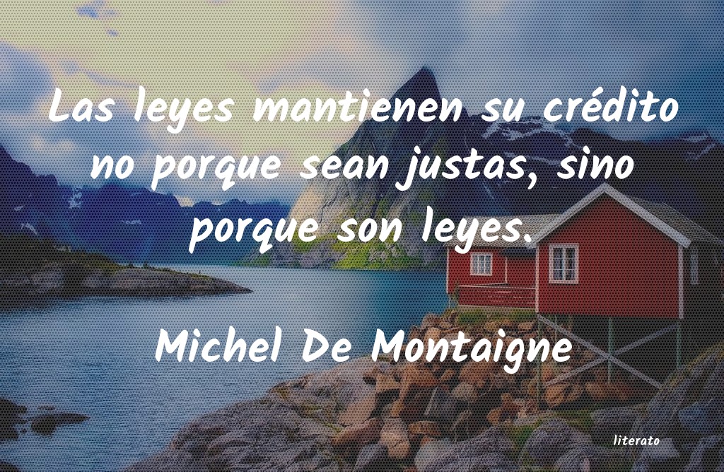 Frases de Michel De Montaigne