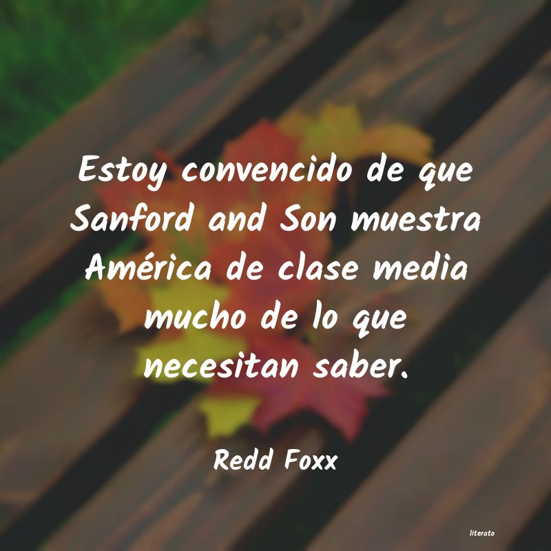 Frases de Redd Foxx