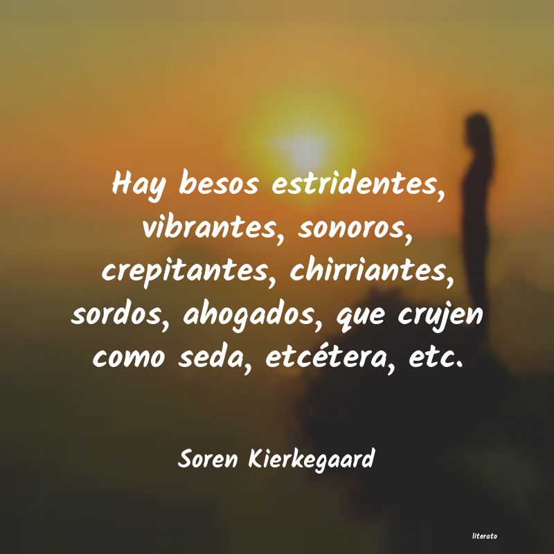frases de Soren Kierkegaard