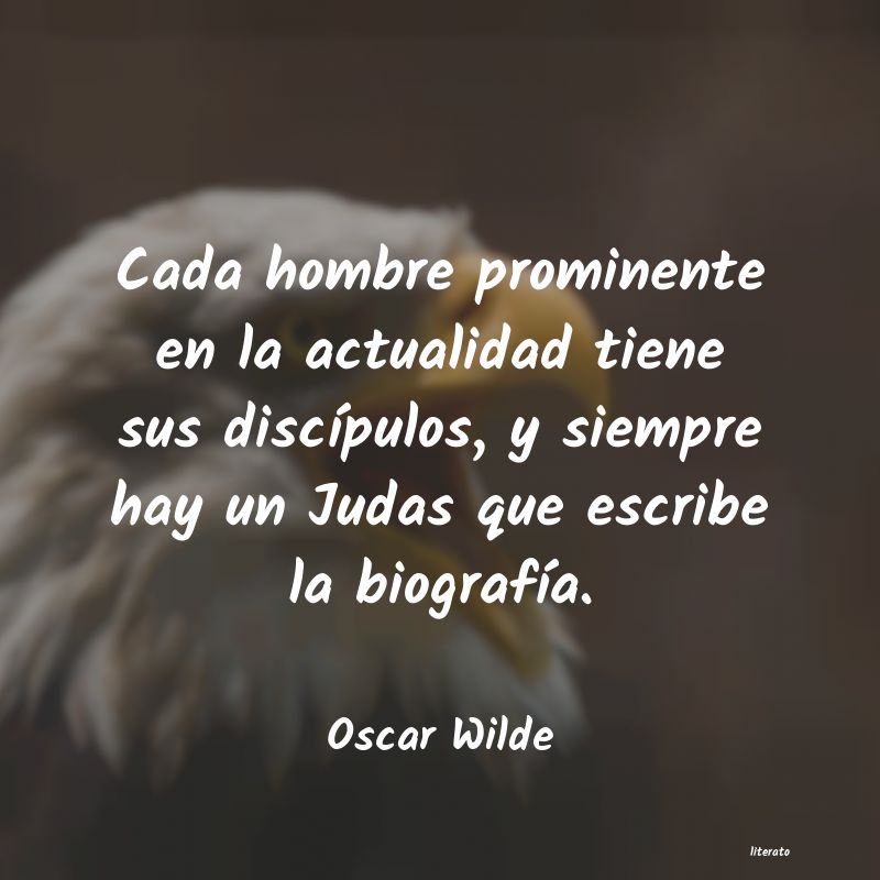 frases de Oscar Wilde
