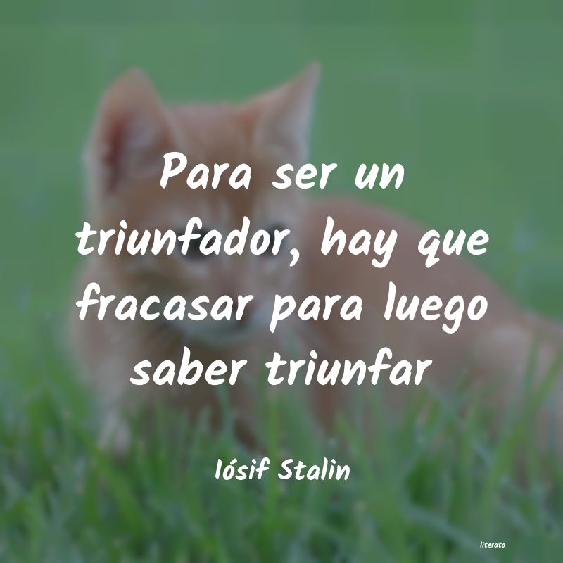 Frases de Iósif Stalin