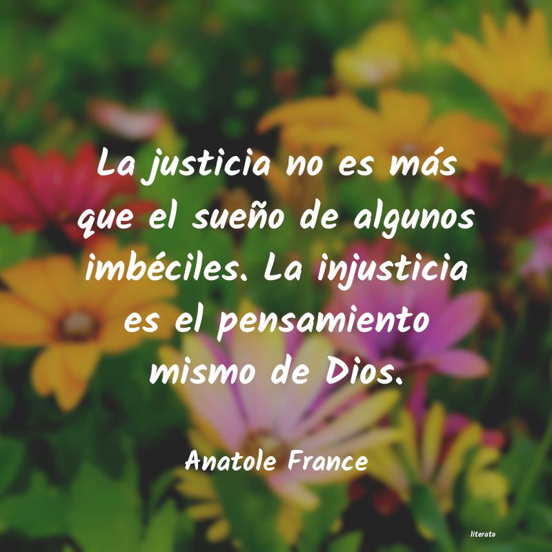 frases de Anatole France