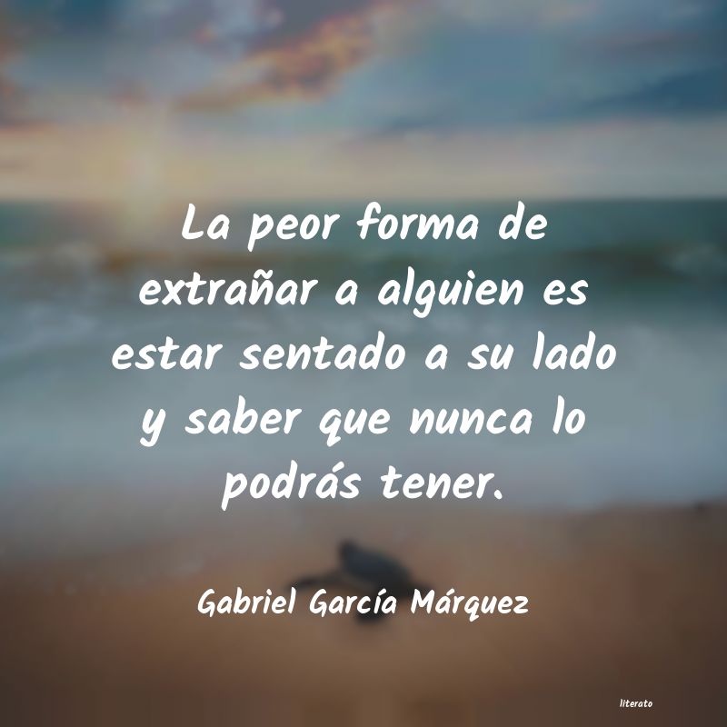 Frases de Gabriel García Márquez