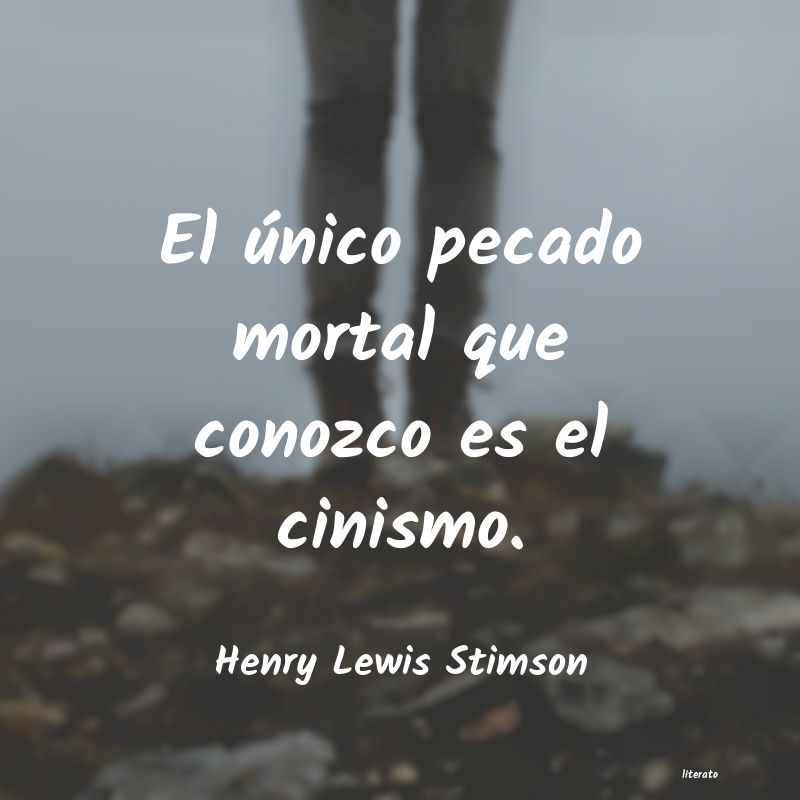 Frases de Henry Lewis Stimson
