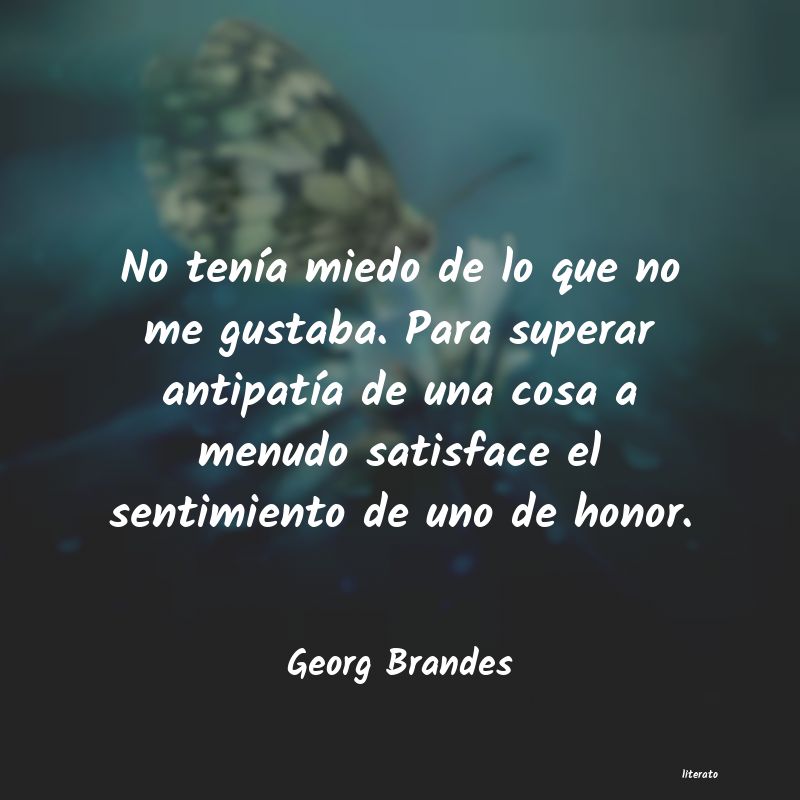 Frases de Georg Brandes
