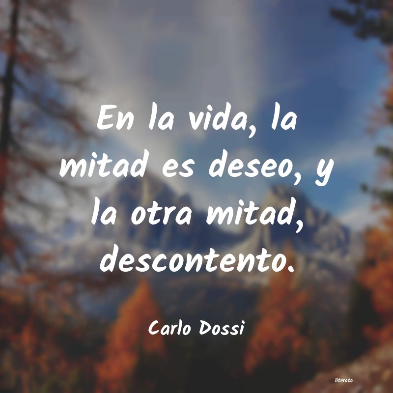 Frases de Carlo Dossi