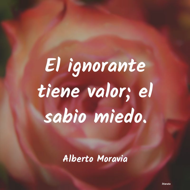 Frases de Alberto Moravia
