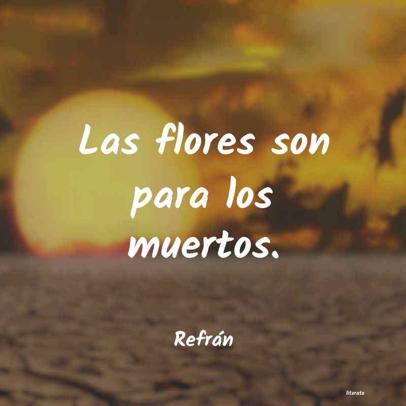 frases de Refrán