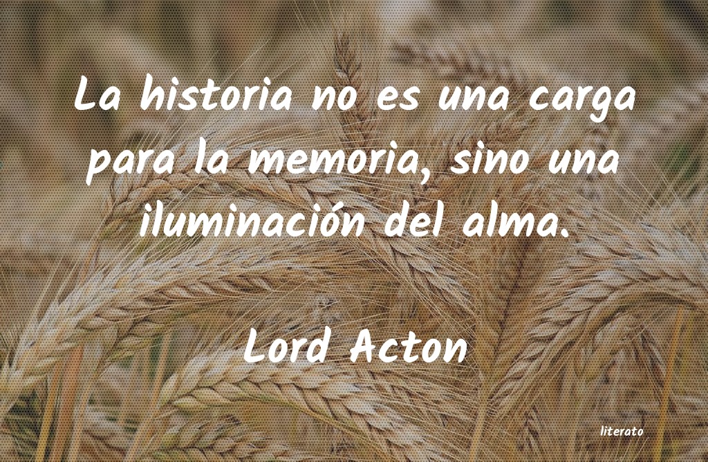 Frases de Lord Acton