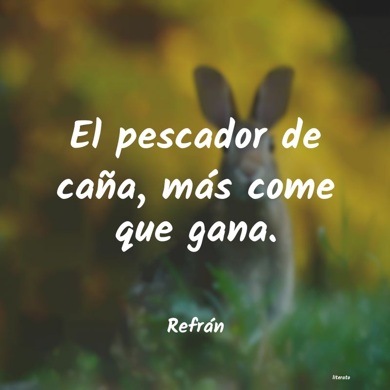 frases de Refrán