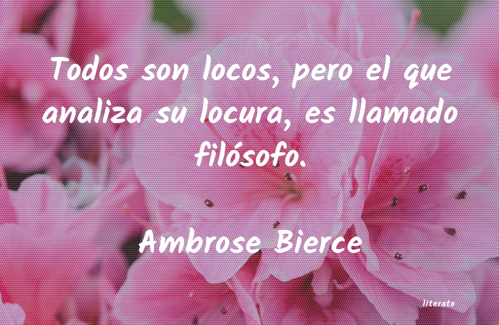 frases de Ambrose Bierce