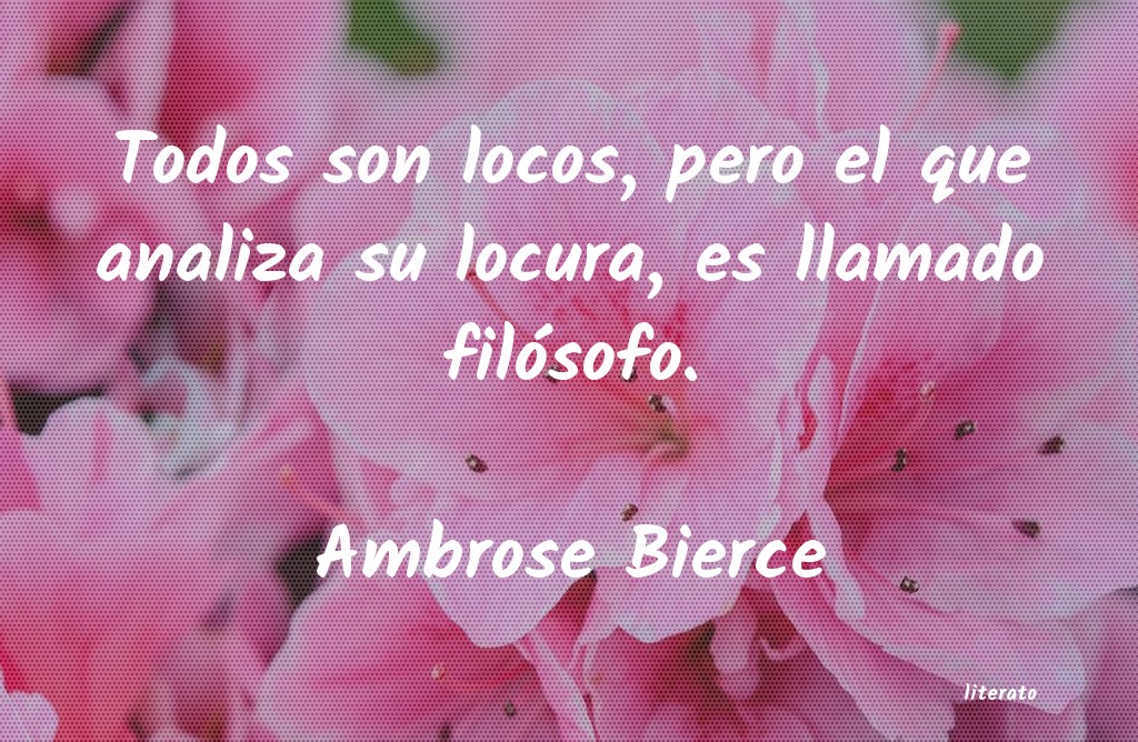 Frases de Ambrose Bierce