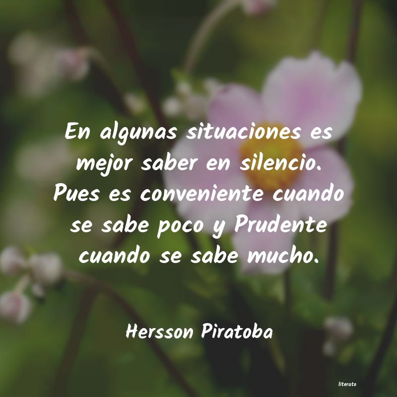 frases de Hersson Piratoba