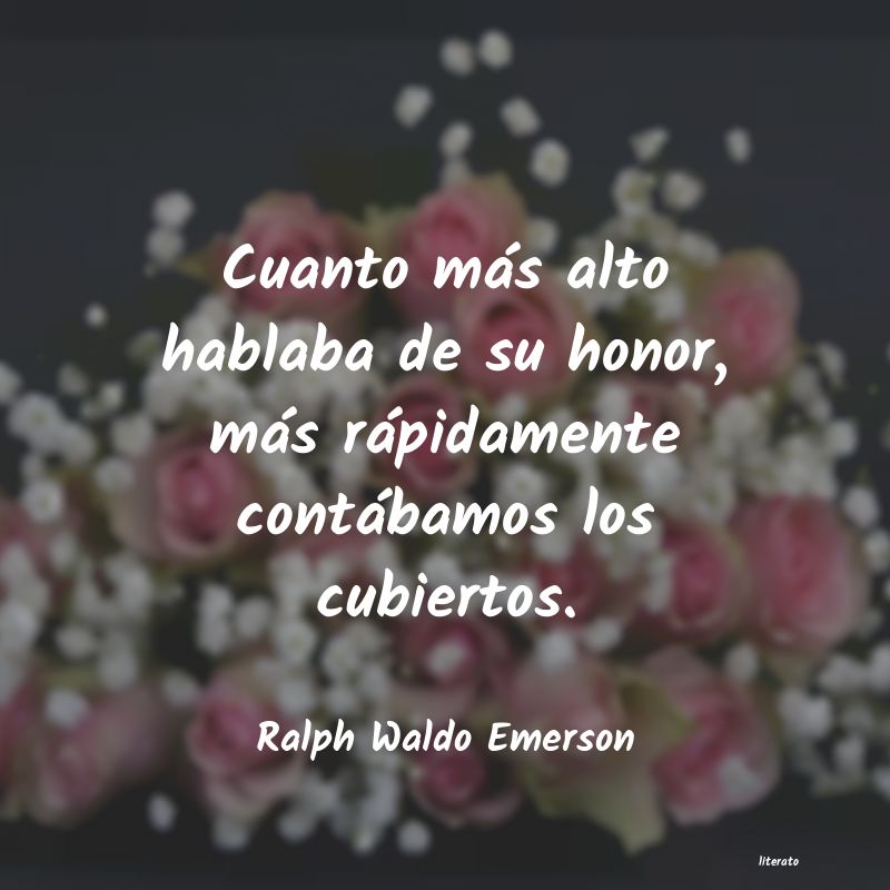 Frases de Ralph Waldo Emerson