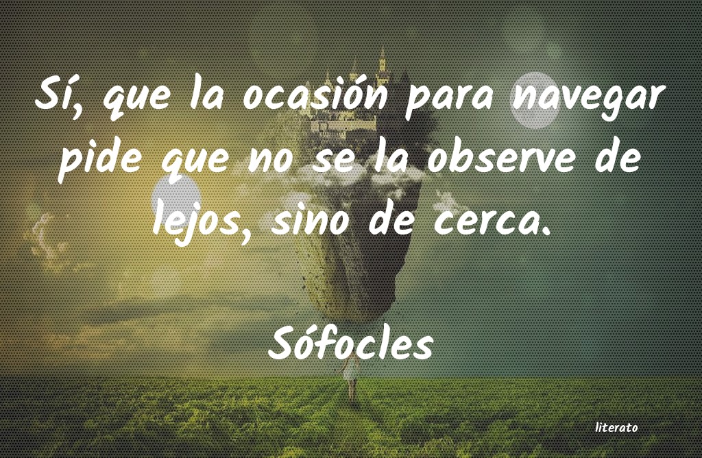 frases de SÃ³focles