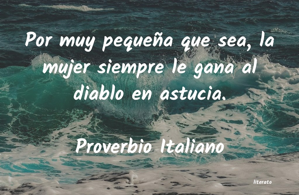 Frases de Proverbio Italiano