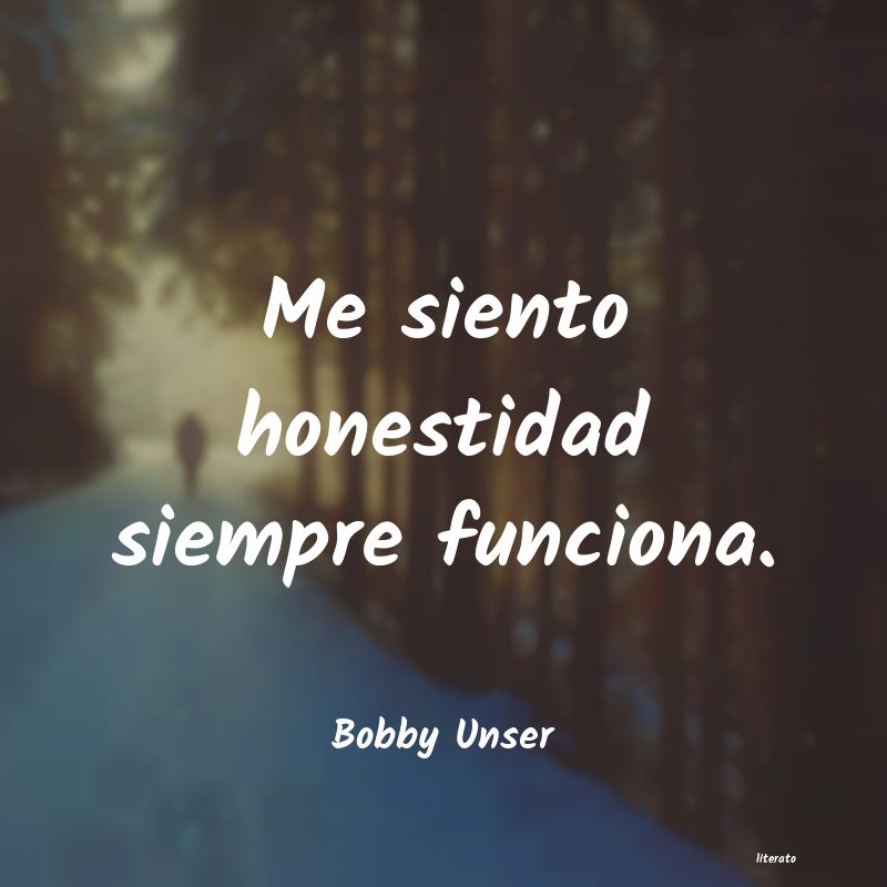 Frases de Bobby Unser