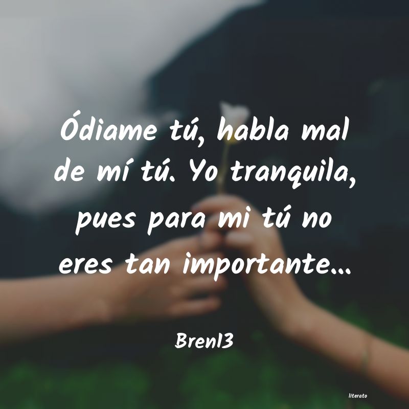 Frases de Bren13