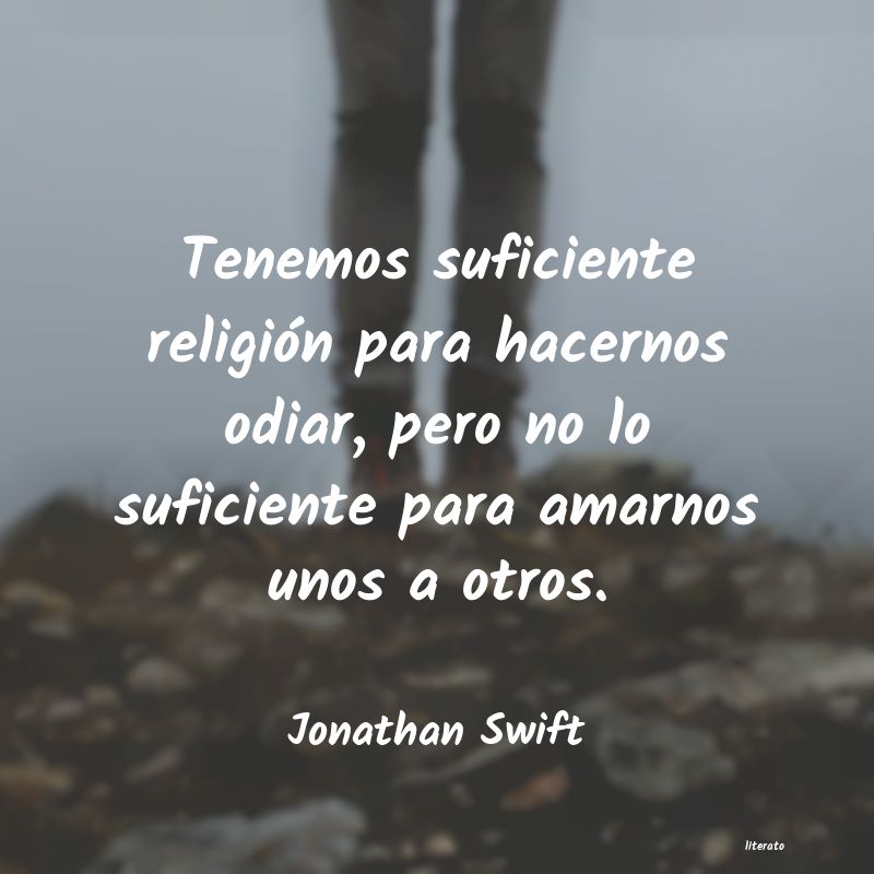 Frases de Jonathan Swift