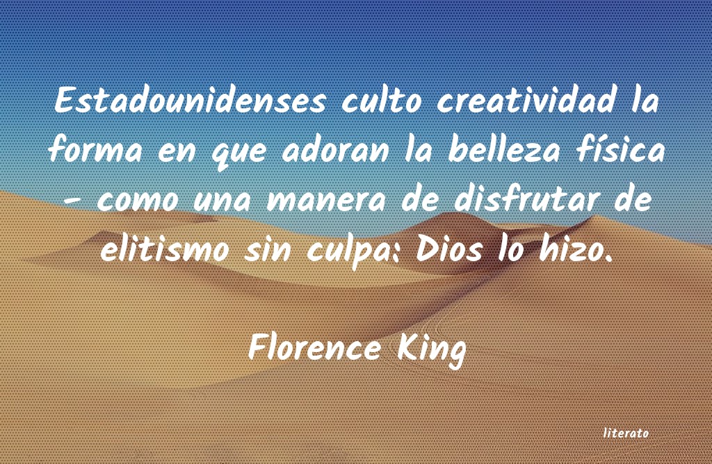 frases de Florence King