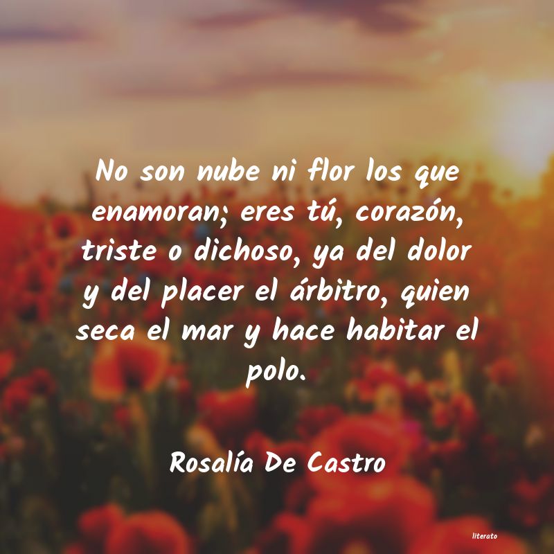 Frases de Rosalía De Castro