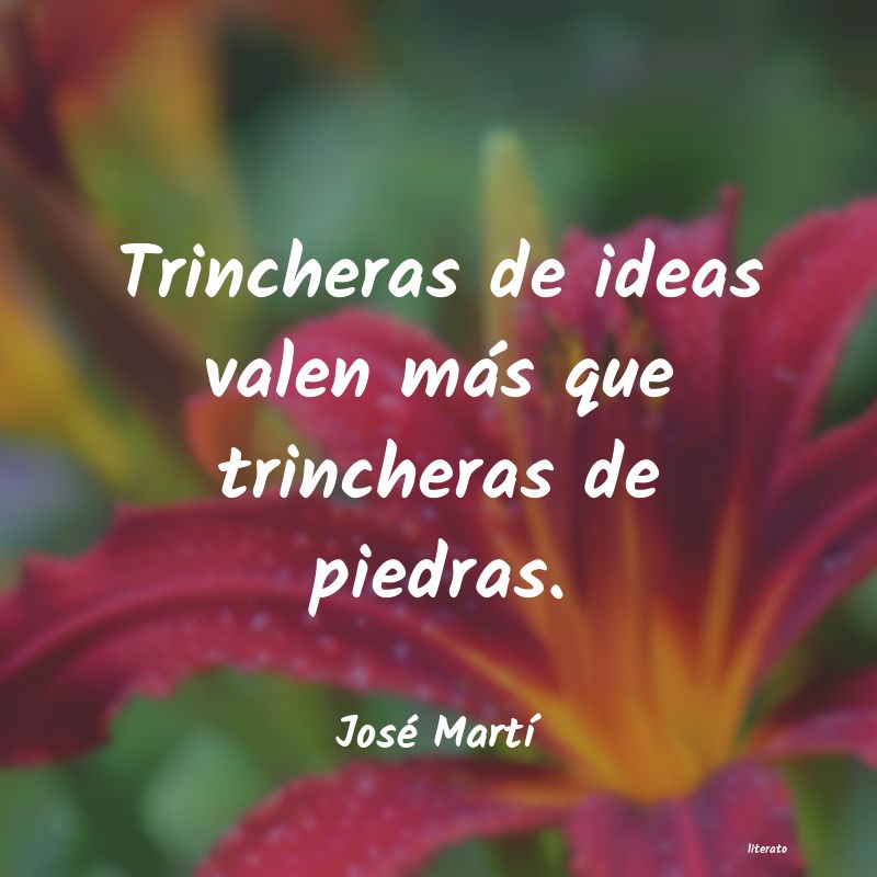 Frases de José Martí