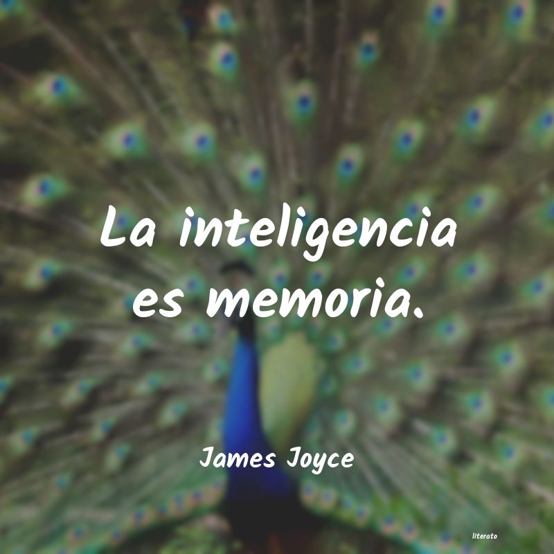 frases de James Joyce