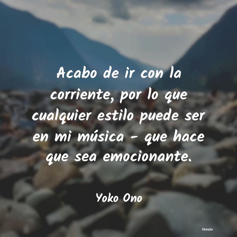 Frases de Yoko Ono