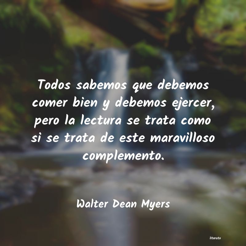 Frases de Walter Dean Myers