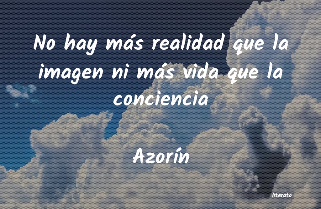 Frases de Azorín