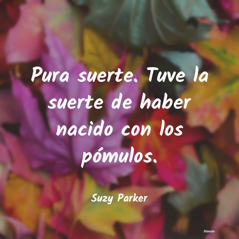 frases de Suzy Parker