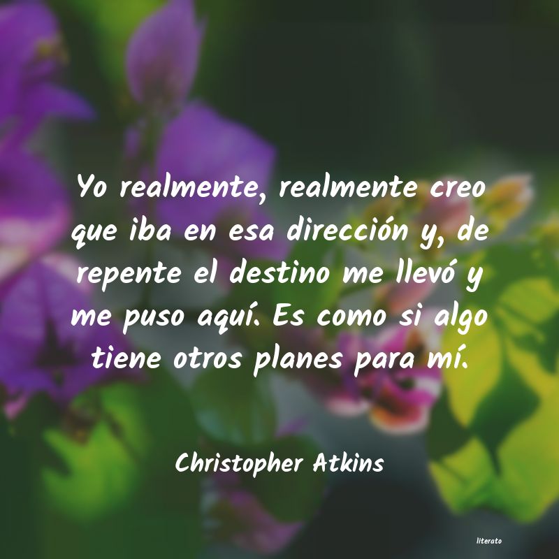 Frases de Christopher Atkins