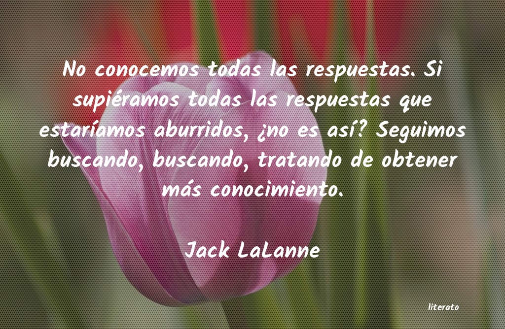 frases de Jack LaLanne
