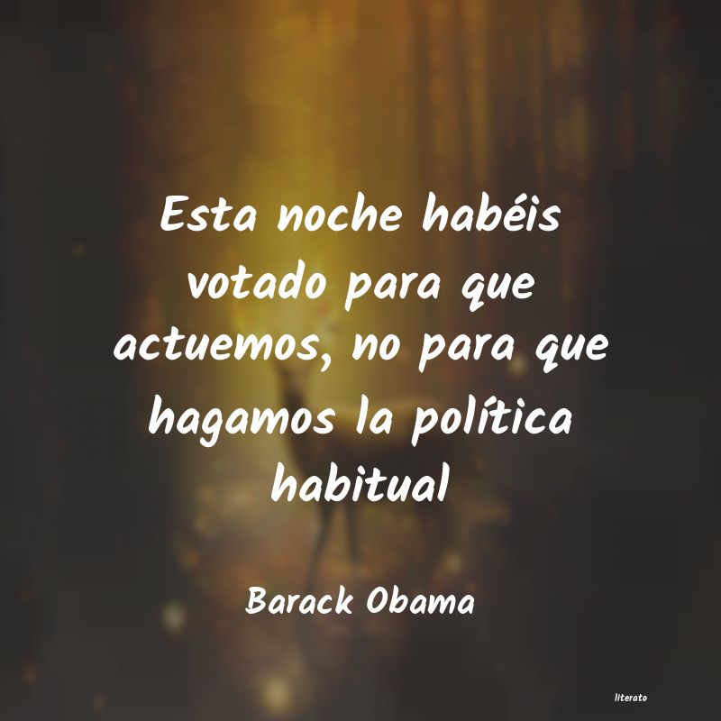 Frases de Barack Obama