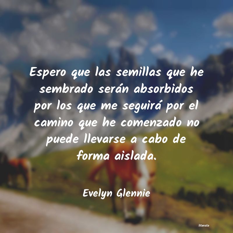 frases de Evelyn Glennie