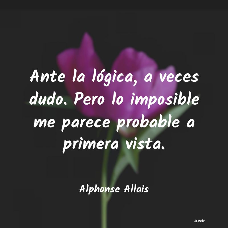 Frases de Alphonse Allais