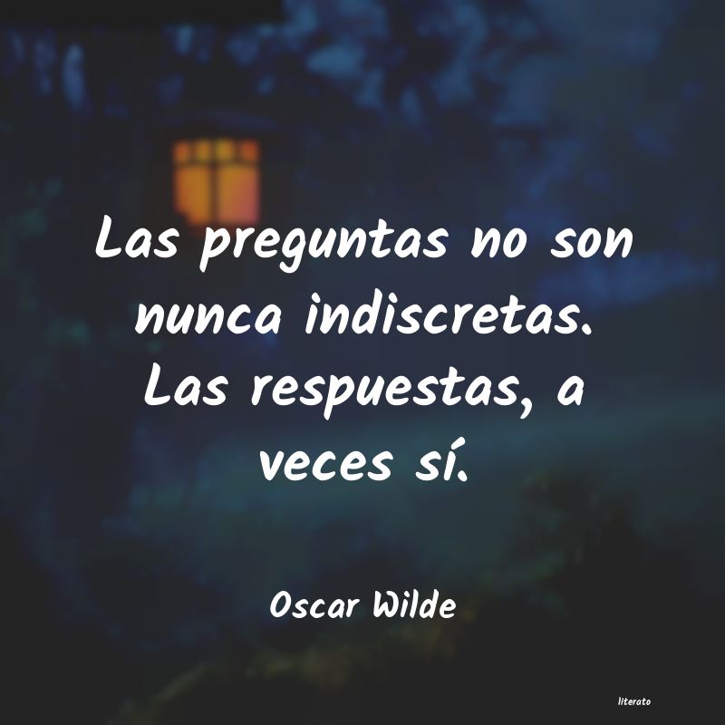 Frases de Oscar Wilde